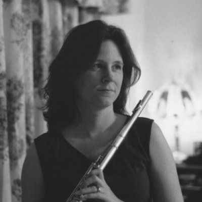 Portrait of me with my flute